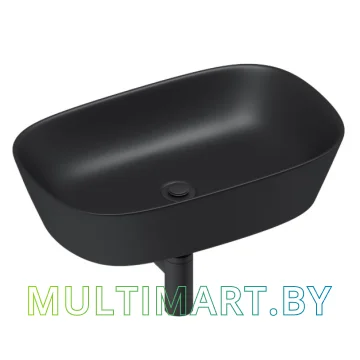 Умывальник Lauter 21393-60-A (клапан 21190B + сифон 21635B, черный матовый) картинка 6